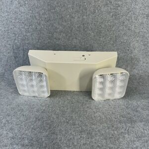 LED Emergency Light White Commercial Electric Battery Backup 1003821752 NEW